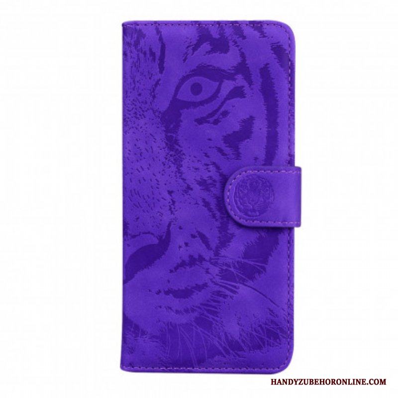 Fodral Samsung Galaxy A52 4G / A52 5G / A52s 5G Tiger Face Print