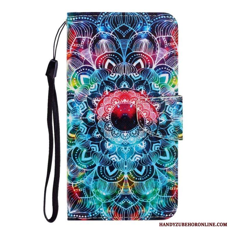 Fodral Samsung Galaxy A54 5G Med Kedjar Strappy Mandala