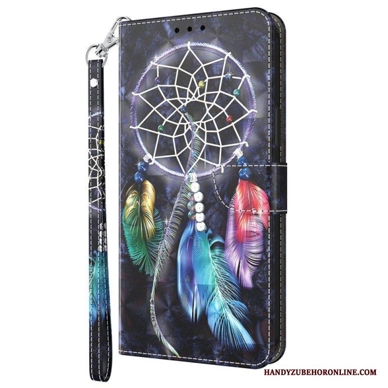 Fodral Samsung Galaxy S23 5G Med Kedjar Strap Dream Catcher