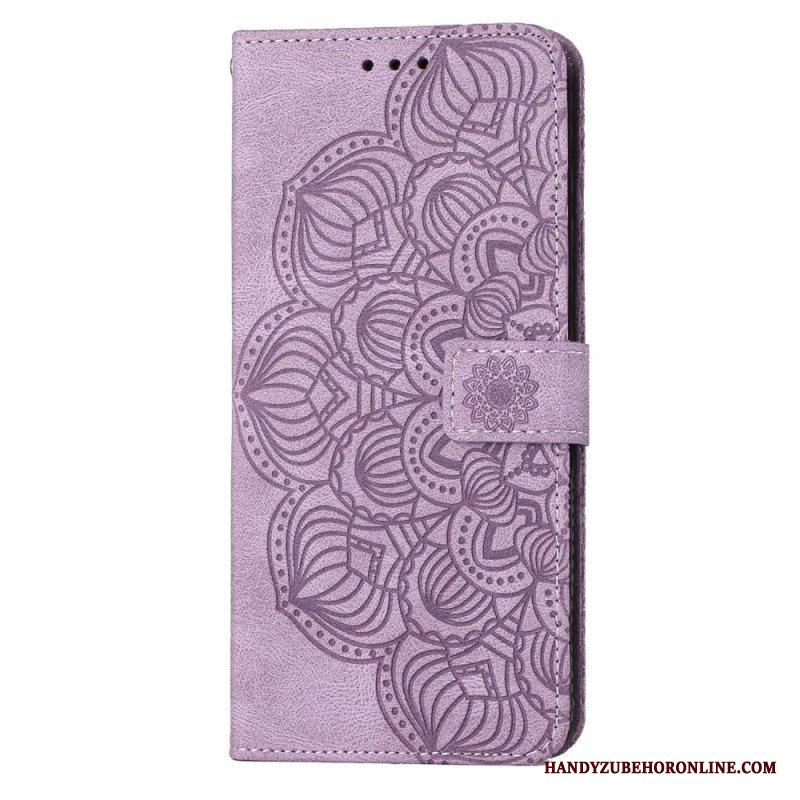 Fodral Samsung Galaxy S23 5G Med Kedjar Strappy Mandala