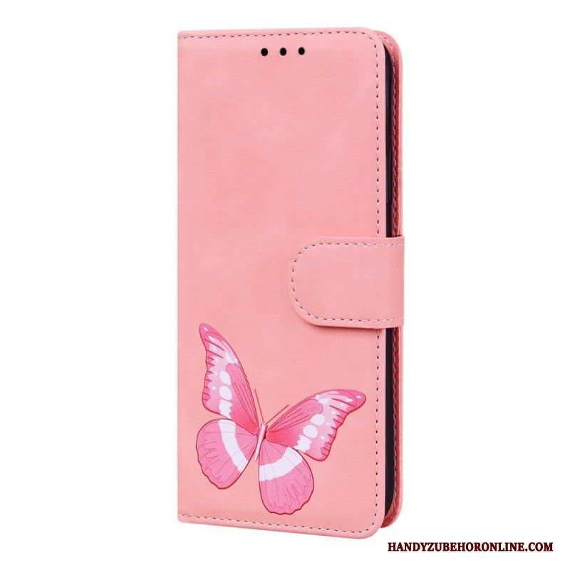 Fodral Xiaomi 12 Pro Skin-touch Butterfly