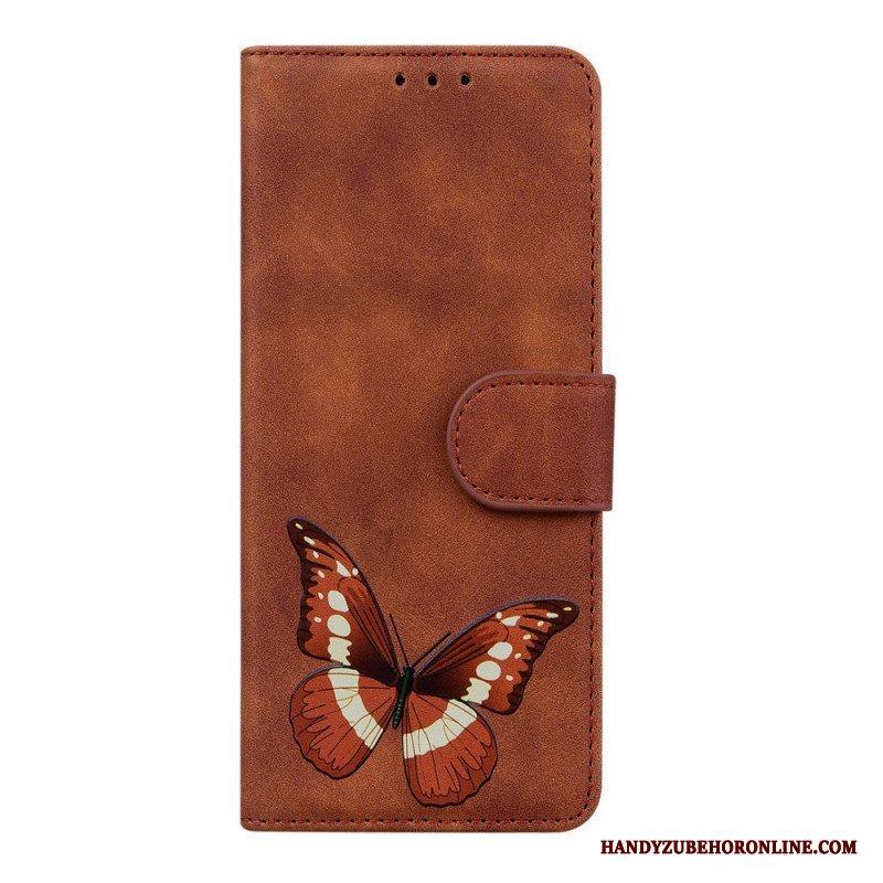 Fodral Xiaomi Redmi Note 11 Pro / 11 Pro 5G Skin-touch Butterfly