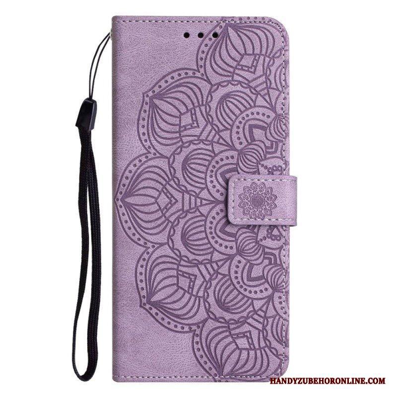 Fodral iPhone 14 Med Kedjar Strappy Mandala