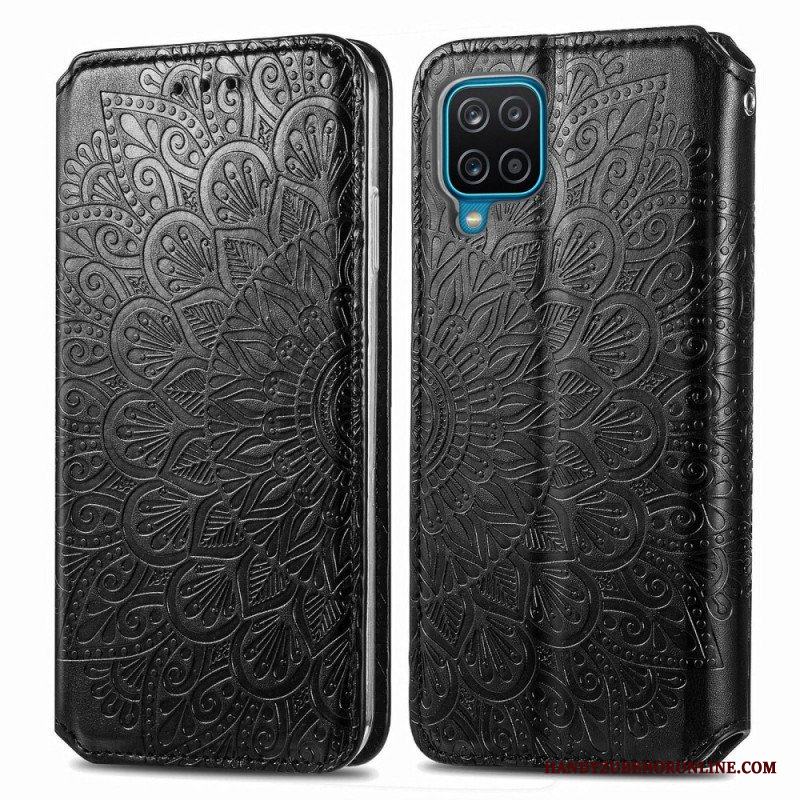 Folio-fodral Samsung Galaxy M12 / A12 Läderfodral Mandala