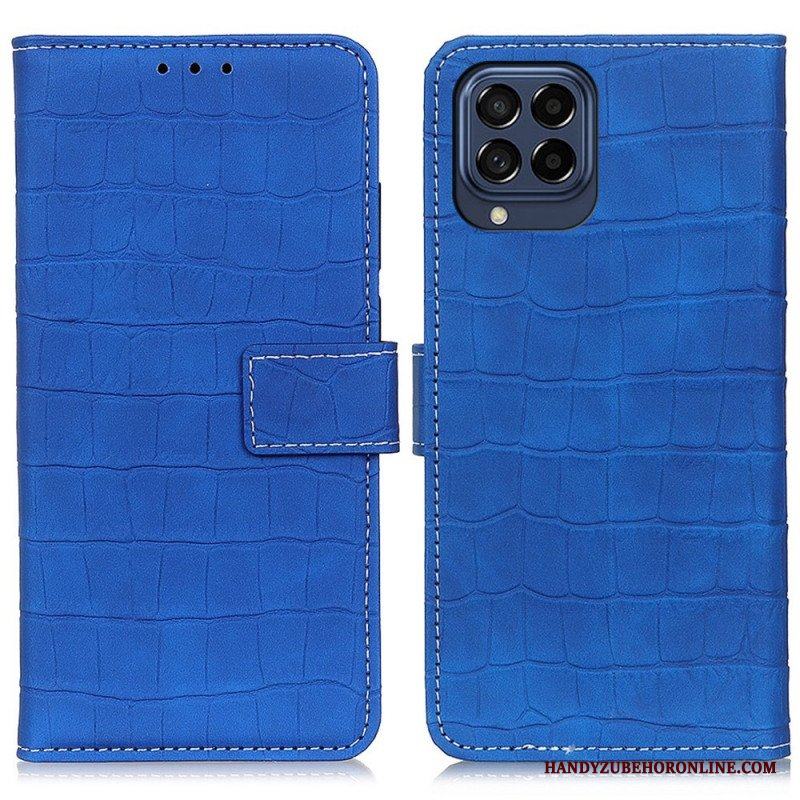 Folio-fodral Samsung Galaxy M53 5G Krokodilkraft