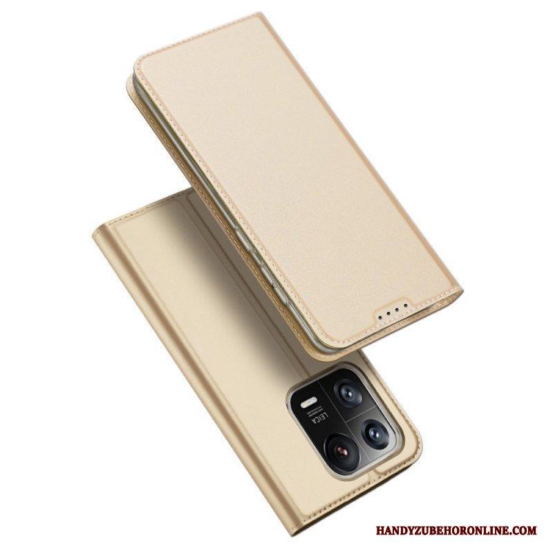 Folio-fodral Xiaomi 13 Pro Läderfodral Skin-pro Series Dux Ducis