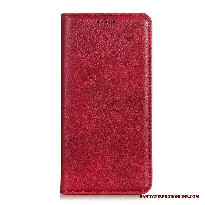 Folio-fodral Xiaomi Redmi Note 11 Pro / 11 Pro 5G Läderfodral Litchi Split Läder