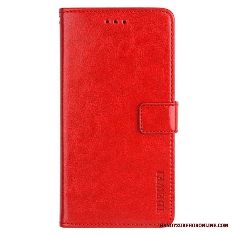 Folio-fodral Xiaomi Redmi Note 12 Pro Läderimitation Idewei