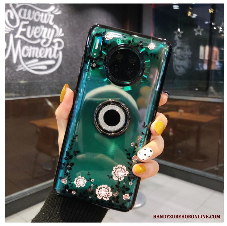 Huawei Mate 30 Pro Skal Lyxiga Transparent Fodral Mode Slim Skydd Fallskydd