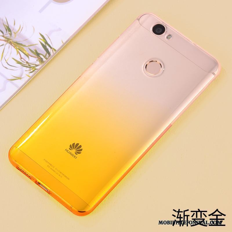 Huawei Nova Gradient Fallskydd Trend Skal Telefon Silikon Fodral Mjuk