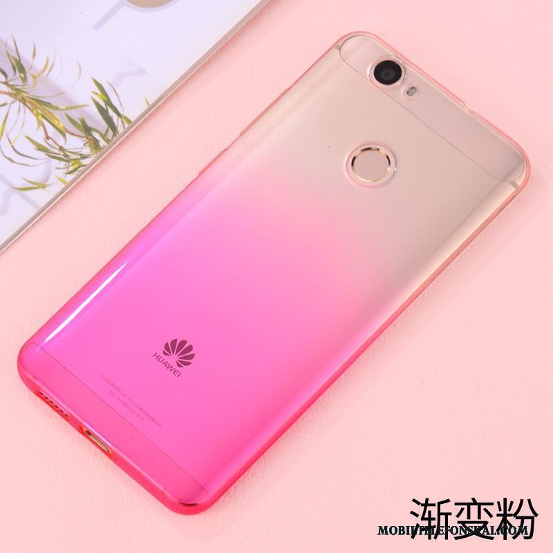 Huawei Nova Gradient Fallskydd Trend Skal Telefon Silikon Fodral Mjuk