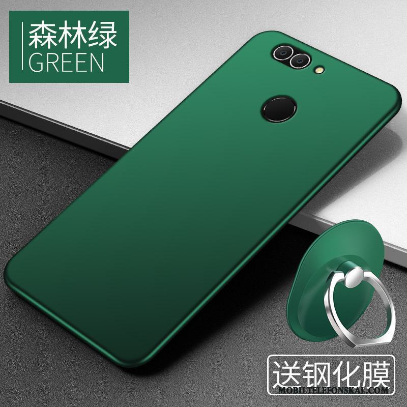 Huawei P Smart Skal Telefon Rosa Fallskydd Slim Mobil Telefon Nubuck Mjuk