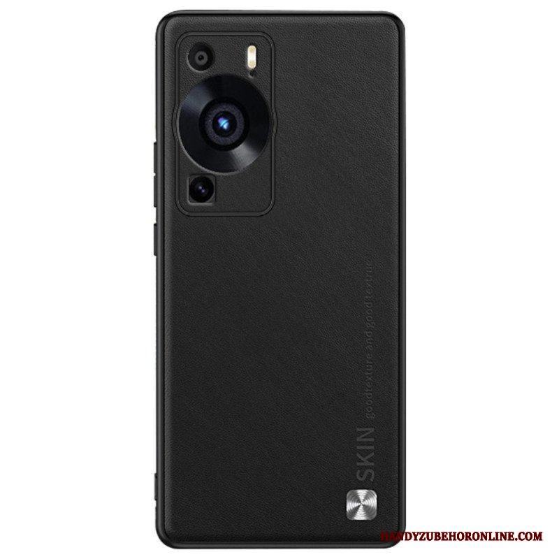 Mobilskal Huawei P60 Pro Faux Leather Skin