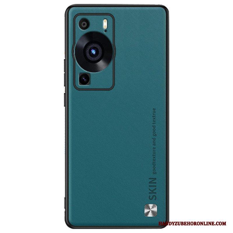 Mobilskal Huawei P60 Pro Faux Leather Skin