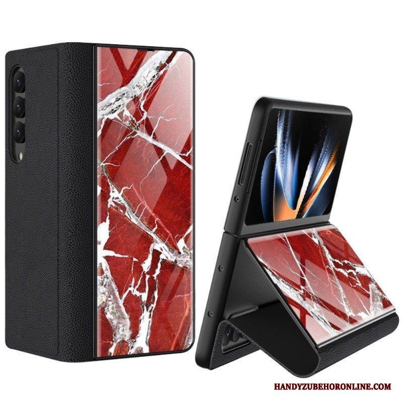 Mobilskal Samsung Galaxy Z Fold 4 Gkk Marble Waves