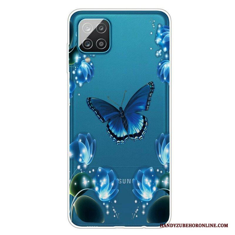 Skal Samsung Galaxy M12 / A12 Butterfly Lyx