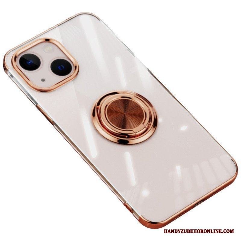 Skal iPhone 14 Transparent Roterande Ring