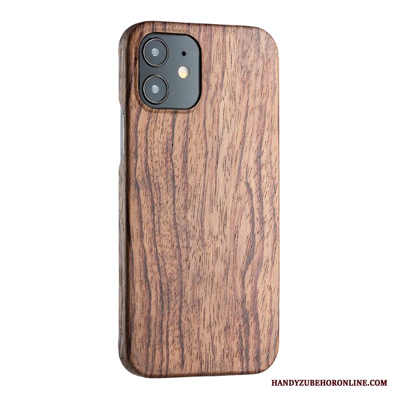 iPhone 12 Mini Kaki Fodral Slim Till Fallskydd Skal Telefon Wood