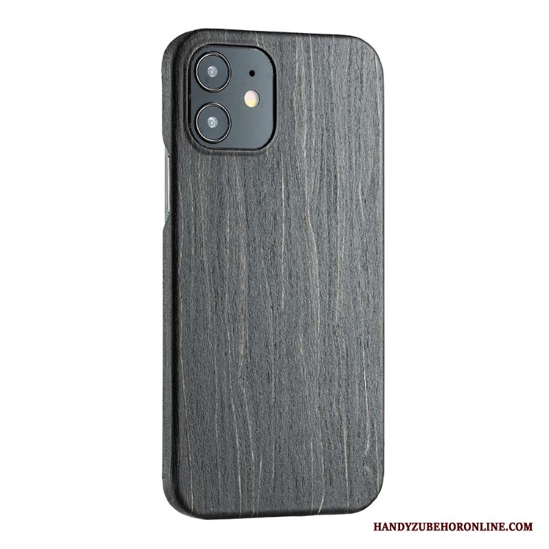 iPhone 12 Mini Kaki Fodral Slim Till Fallskydd Skal Telefon Wood