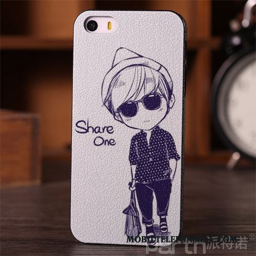 iPhone 5/5s Ny Fodral Silikon Skal Telefon Kreativa Nubuck Skydd