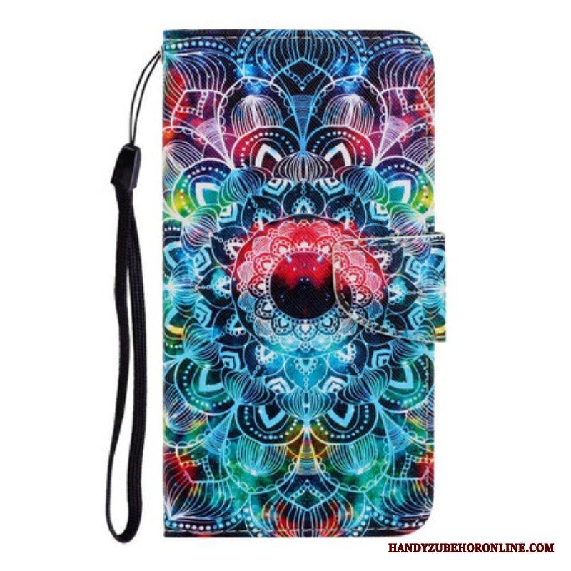 Fodral Samsung Galaxy S20 Plus / S20 Plus 5G Med Kedjar Flashig Strappy Mandala