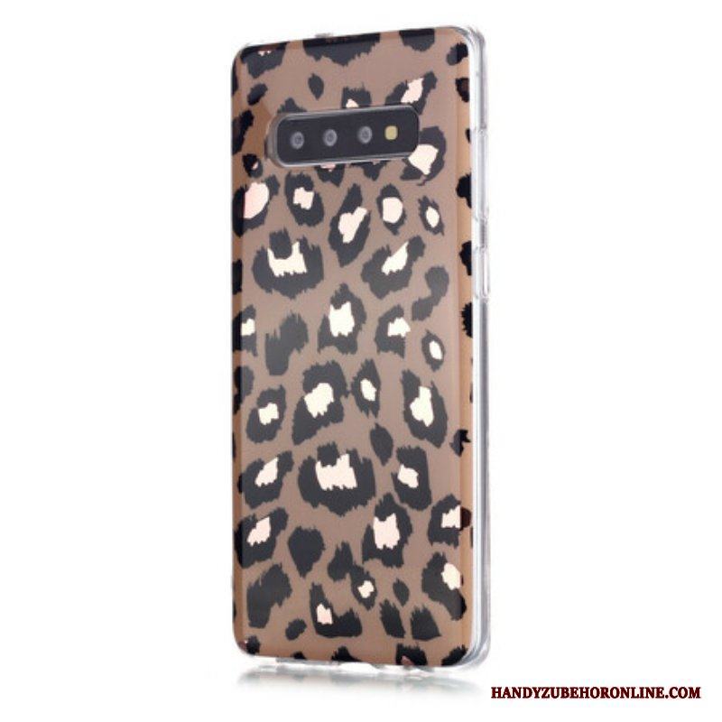 Mobilskal Samsung Galaxy S20 Plus / S20 Plus 5G Leopard Stil Marmor